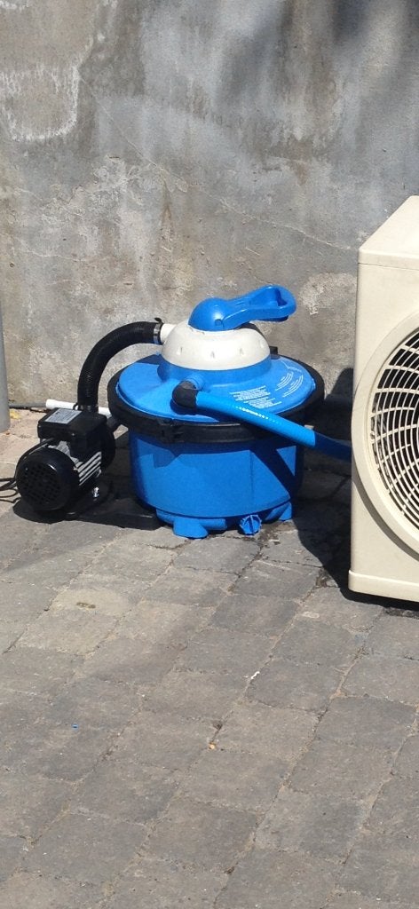 Zandfilter, Enlèvement, Utilisé, Filtre