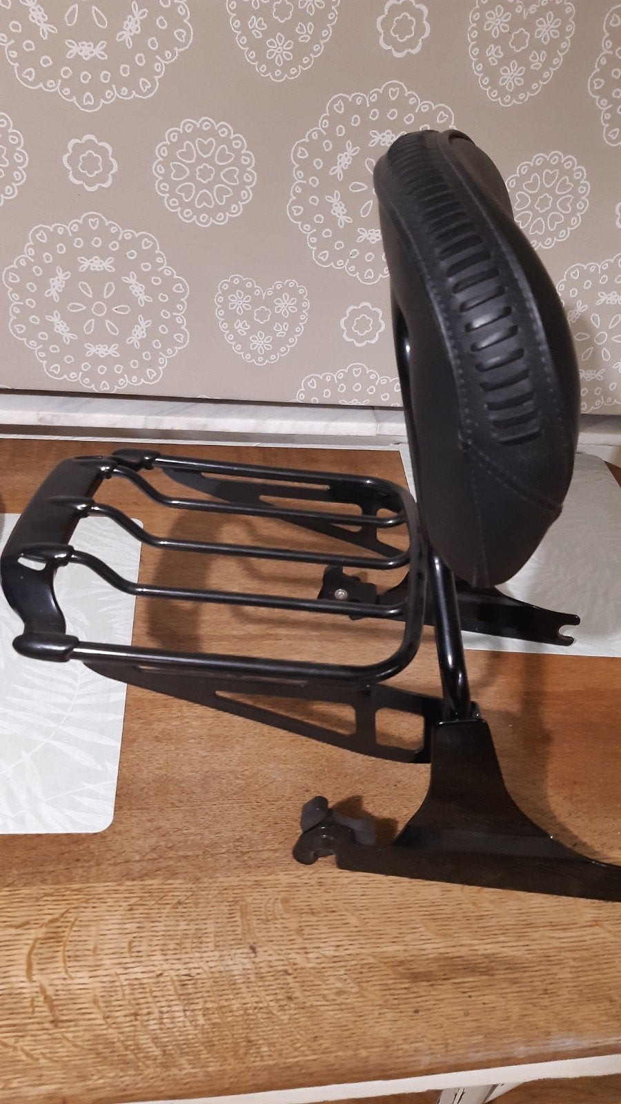 originele sissybar met bagagerek voor harley fatboy 200 band, Motoren, Ophalen of Verzenden, Nieuw