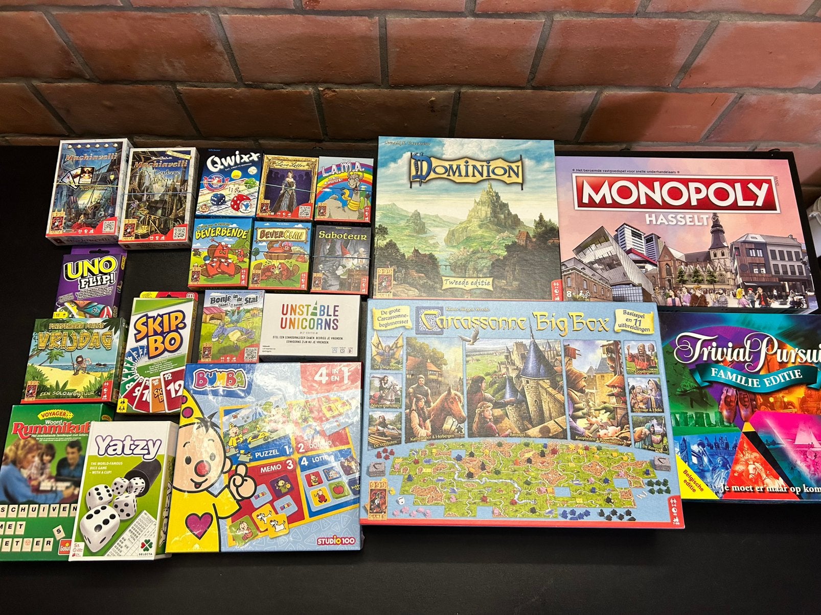 Diverse gezelschapspellen, Hobby en Vrije tijd, Ophalen, Zo goed als nieuw