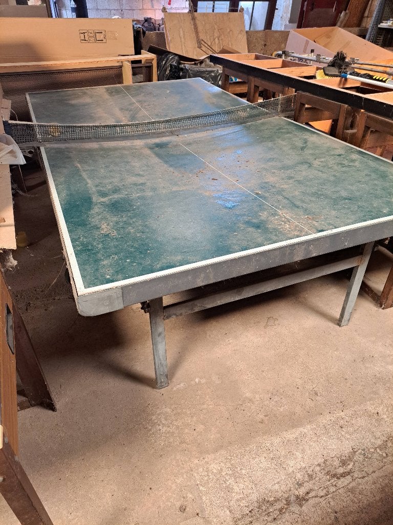 Tafeltennis, Sports & Fitness, Ping-pong, Enlèvement, Utilisé, Pliante
