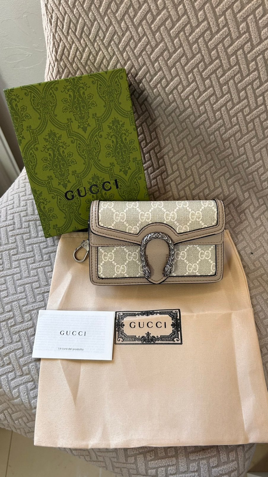 Sac Iconique Gucci Dionysus Super Mini – Excellent État, Bijoux, Sacs & Beauté, Envoi, Comme neuf