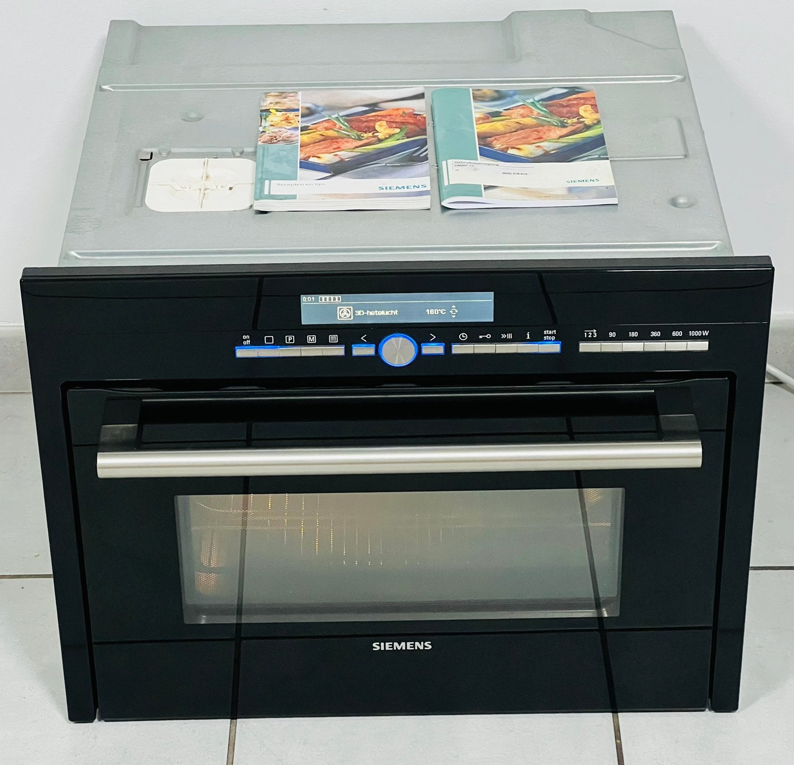 Luxe Siemens inbouw combi microgolfoven 45cm!!!!!!, Elektronische apparatuur, Ophalen, Zo goed als nieuw, Inbouw, Siemens