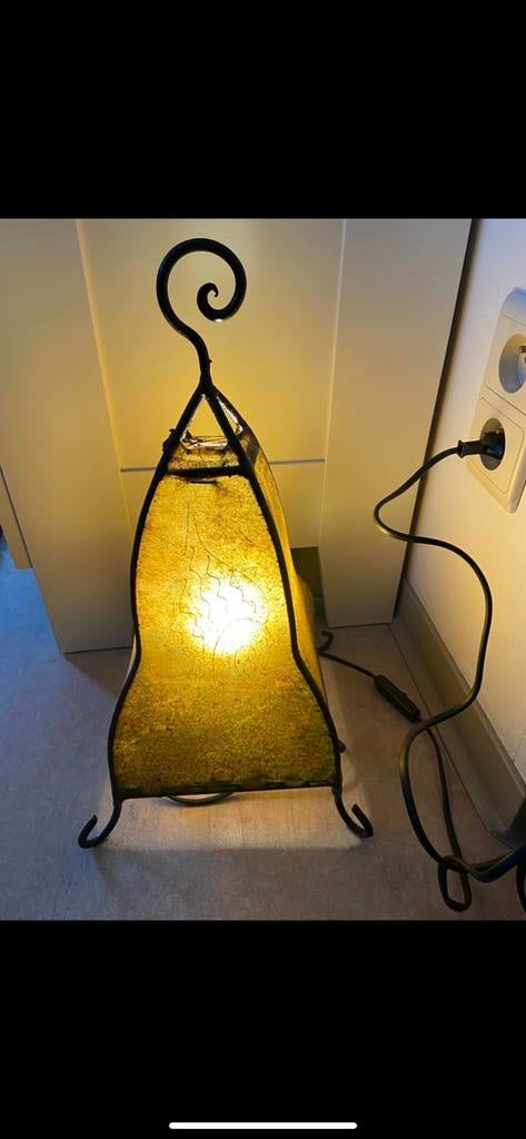 TE KOOP lamp kist koffiemachiene rek stofzuiger oven spiegel, Antiek en Kunst, Ophalen
