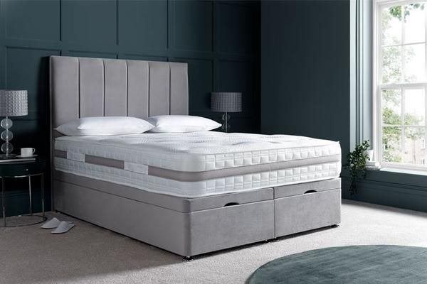 Lit et matelas de luxe, Neuf, Autres couleurs, Autres matériaux, Deux personnes