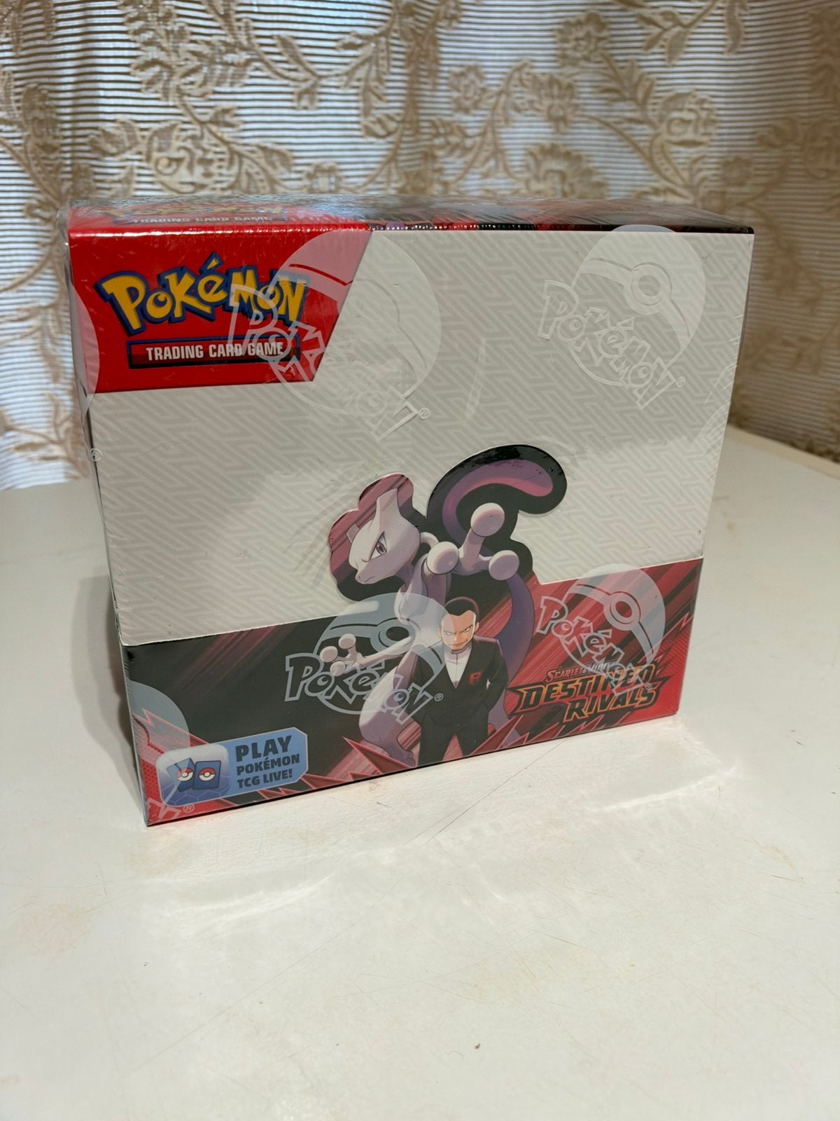 Pokemon Destined Rivals boosterbox sealed, Ophalen of Verzenden, Nieuw, Boosterbox, Foil