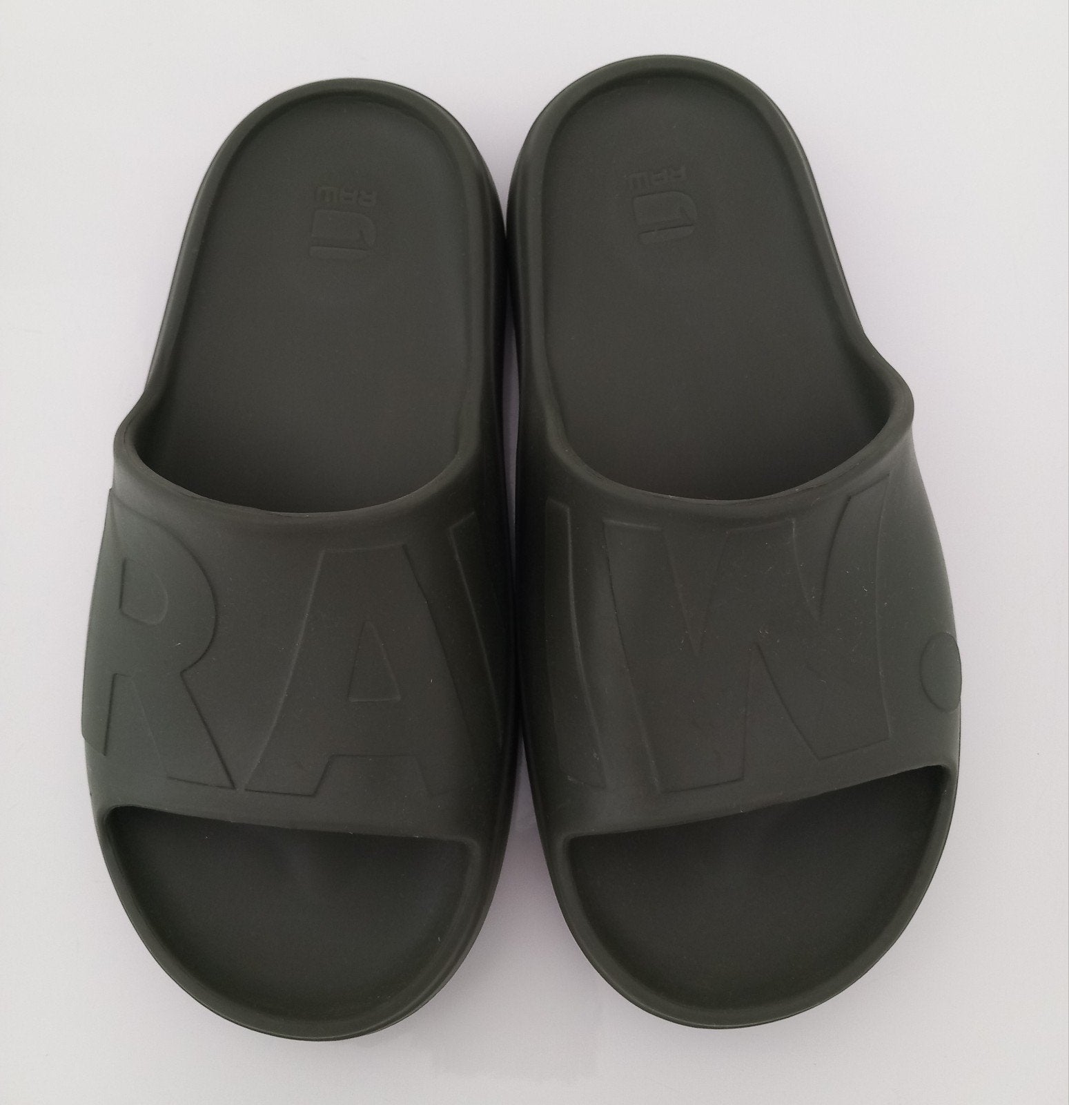 Donkergroene slippers maat 38 G-Star RAW, Slippers, Ophalen of Verzenden, Zo goed als nieuw, G-Star