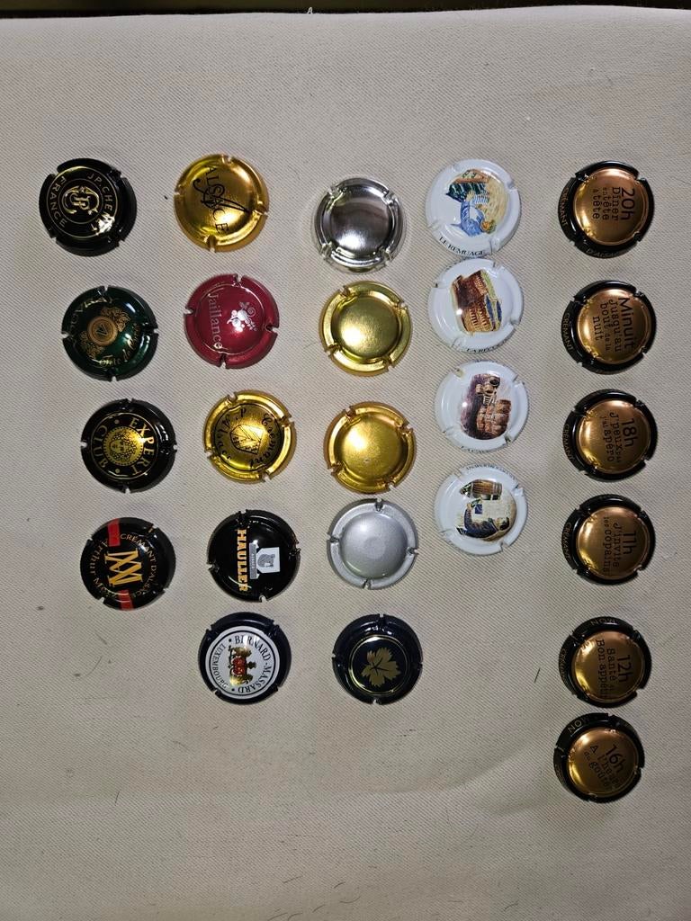 Muselet Capsule de champagne, Ophalen of Verzenden