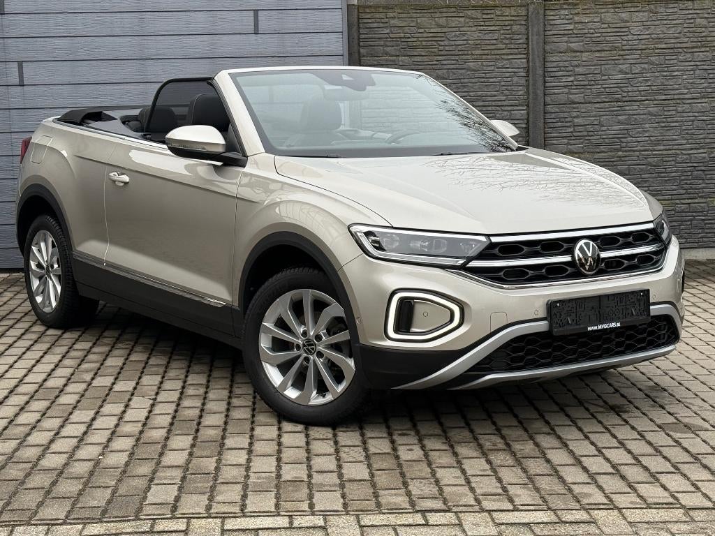 Volkswagen T-Roc Cabrio 1.0 Tsi Style "Navigatie", Autos, Volkswagen, Entreprise, Achat, T-Roc, ABS, Régulateur de distance, Airbags