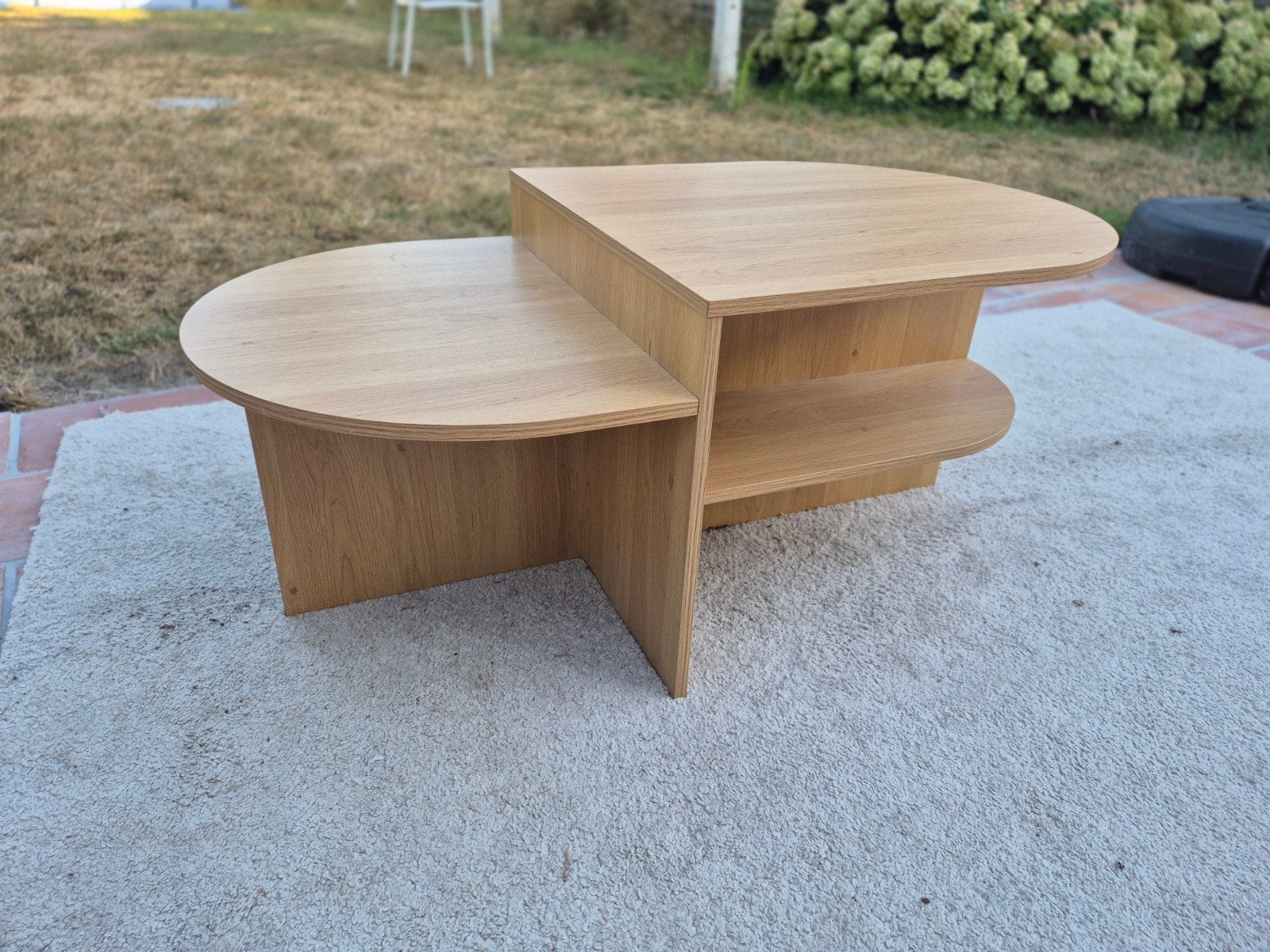 salontafel jysk, Maison & Meubles, Tables | Tables de salon, Enlèvement, Ovale