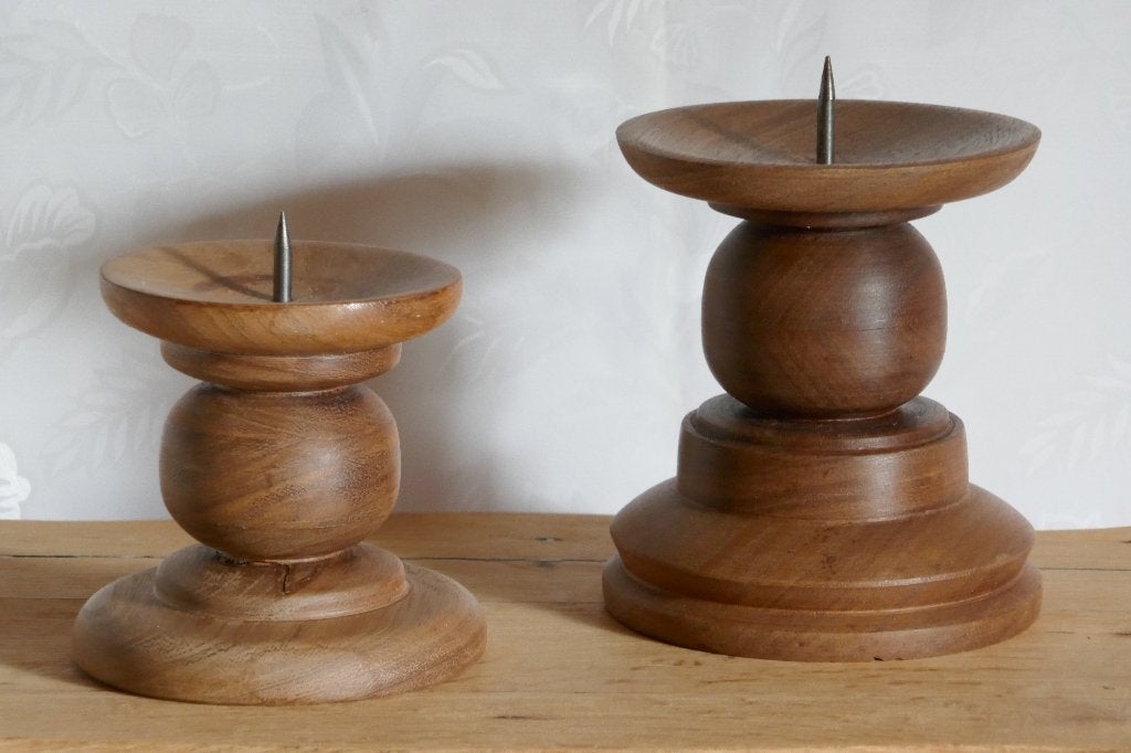 set kandelaars, Antiek en Kunst, Ophalen, Overige materialen
