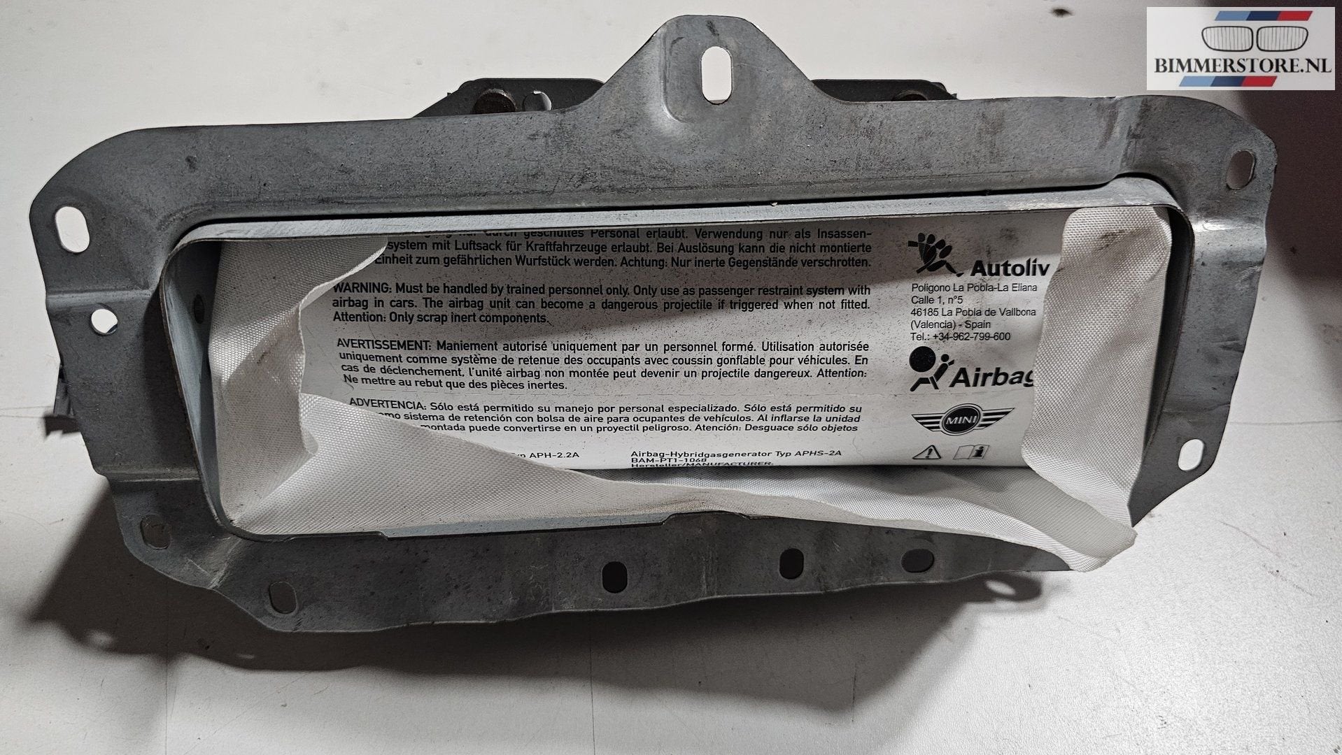 Dashboard passagier airbag Mini serie R56 R55 R57 + LCi  514, Auto-onderdelen, Gebruikt, -, Ophalen of Verzenden, -