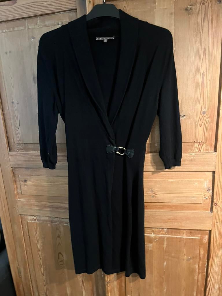 Zwarte jurk, Kleding | Dames, Verzenden, Zo goed als nieuw, Maat 38/40 (M)