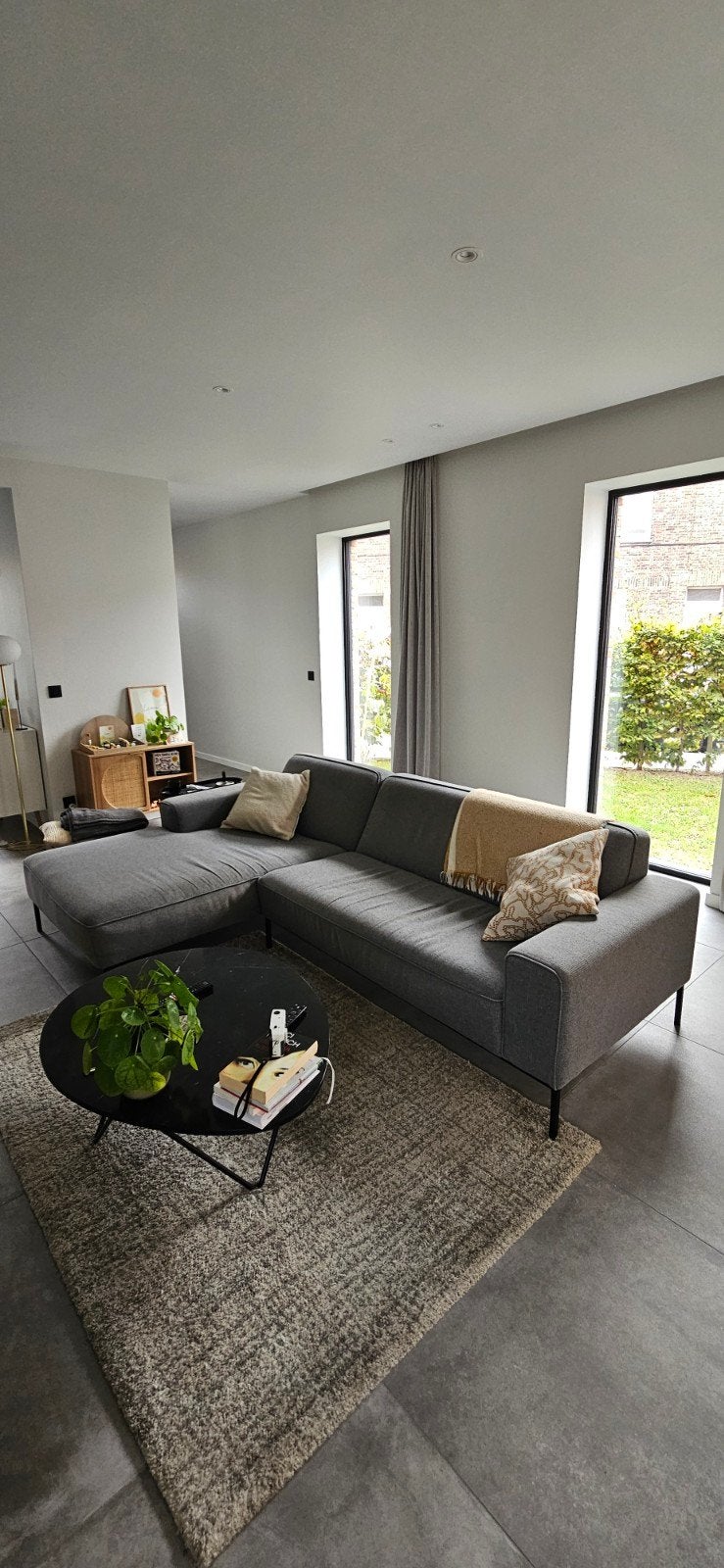 Grijze hoekzetel, Maison & Meubles, Enlèvement