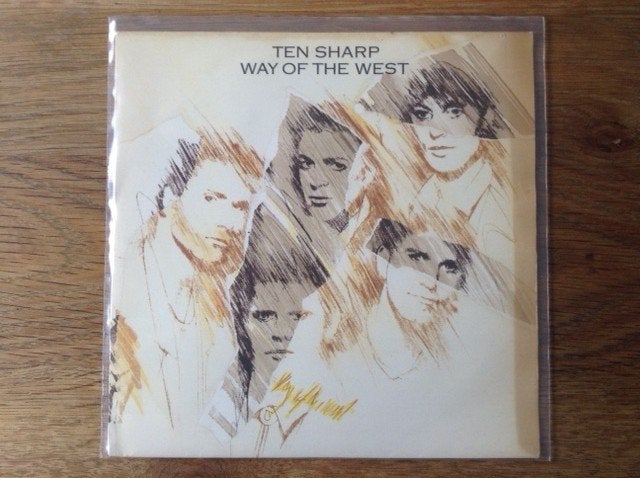 single ten sharp, Cd's en Dvd's, 7 inch, Ophalen of Verzenden, Beschermende buitenhoes, Rock en Metal