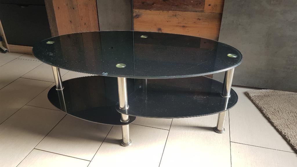 Table de salon vintage, Maison & Meubles, Tables | Tables de salon, Moins de 50 cm, Vintage, Enlèvement, Utilisé