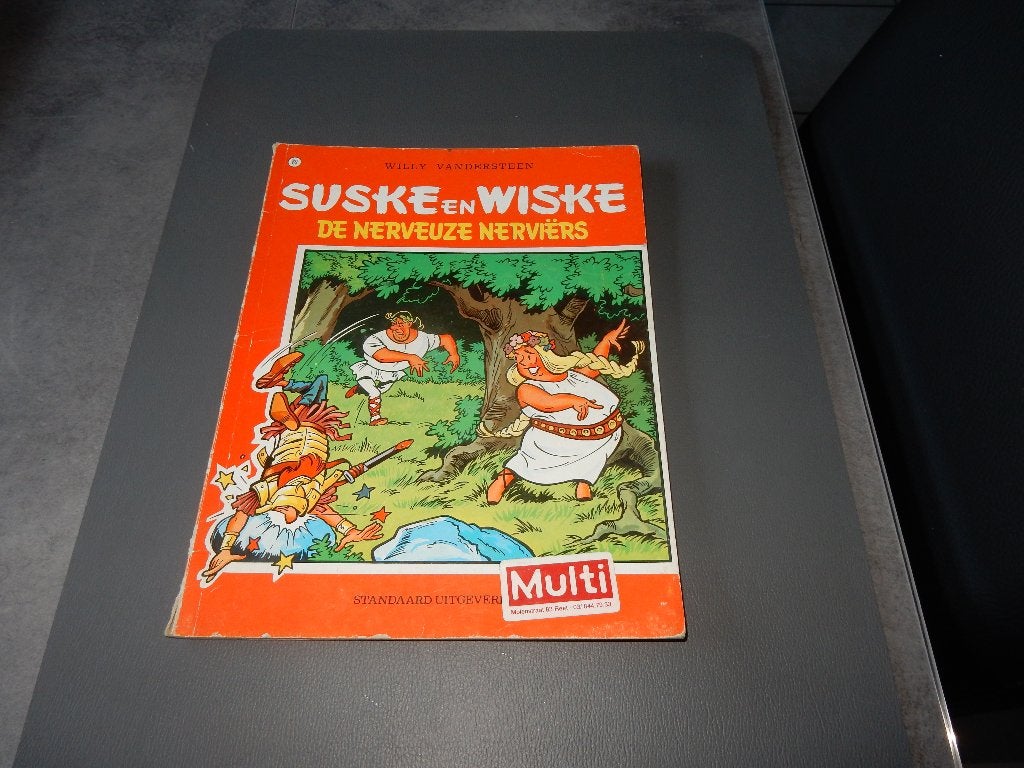 nr.489 - Suske en wiske: de nerveuze nerviërs, Boeken, Eén stripboek, Ophalen of Verzenden, Gelezen