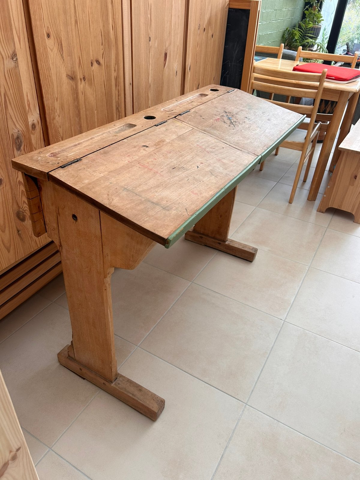 Kinderbureau, Huis en Inrichting, Bureaus, Vintage, Ophalen, Gebruikt, Kinderbureau