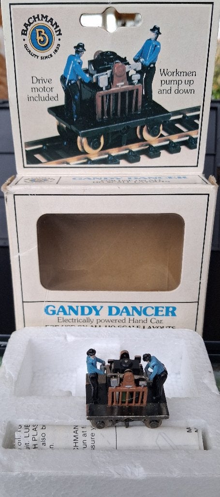 gandy dancer motorpomwagentje h0 bieden v/a 85 eur, Verzenden, Zo goed als nieuw, Locomotief