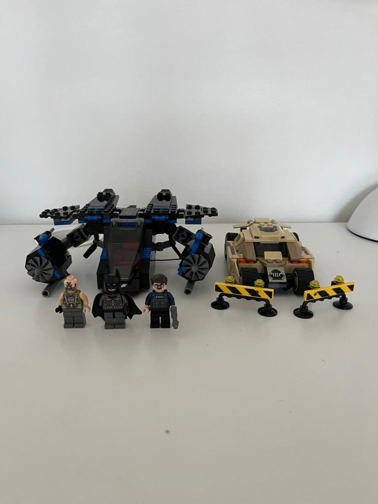 The Bat vs. Bane: Tumbler achtervolging, Ophalen, Overige thema's, Lego, Zo goed als nieuw