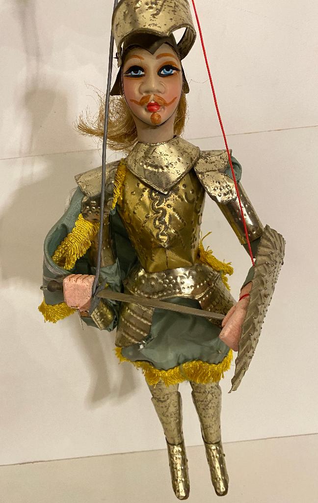 Marionnette traditionnelle sicilienne / Pupo sicilien, Antiek en Kunst, Kunst | Overige Kunst, Ophalen