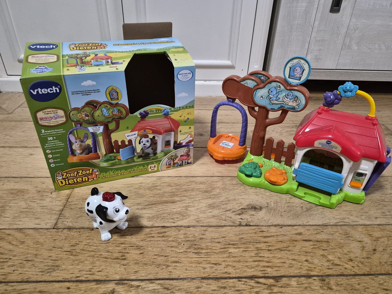 VTech schommel & speel hondenhok, Ophalen, Zo goed als nieuw