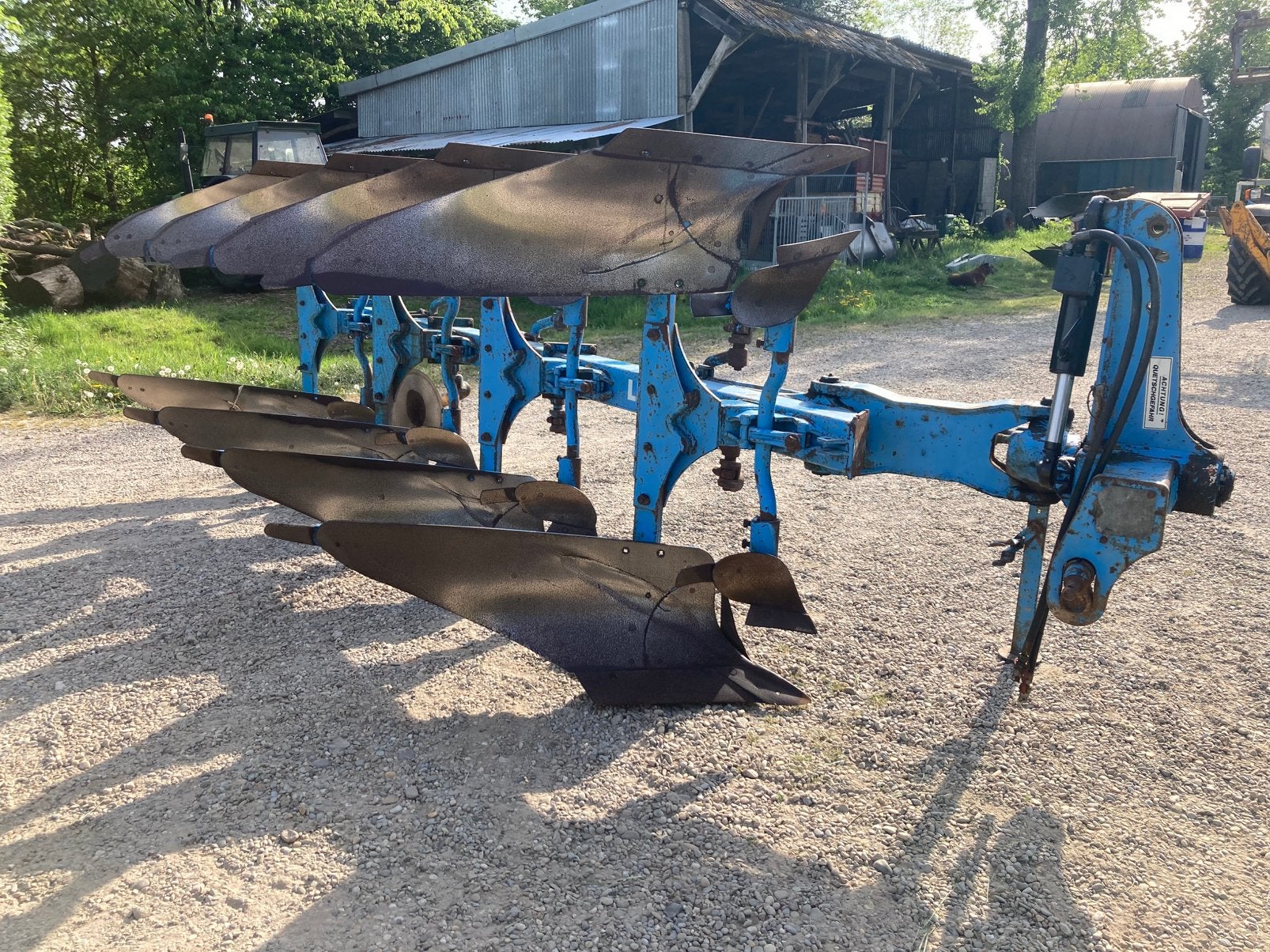 4 schaar ploeg Lemken Opal 140, Articles professionnels, Agriculture | Outils, Enlèvement, Cultures, Labour