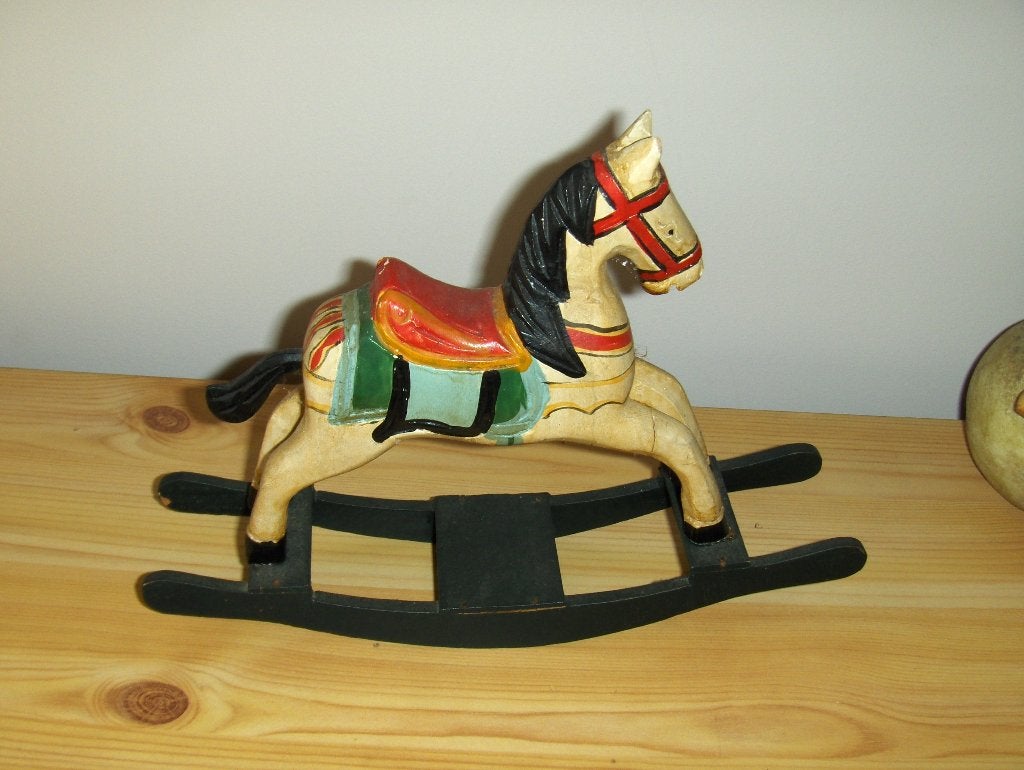 Petit cheval en bois pour déco,jouet ou collection., Enlèvement ou Envoi, Neuf, Cheval