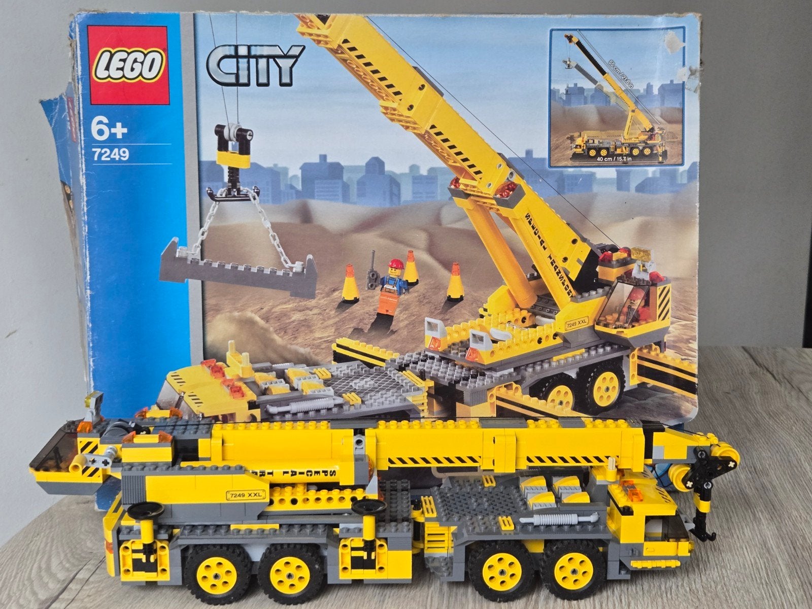 Lego city de XXL mobiele kraan, Ophalen, Lego, City