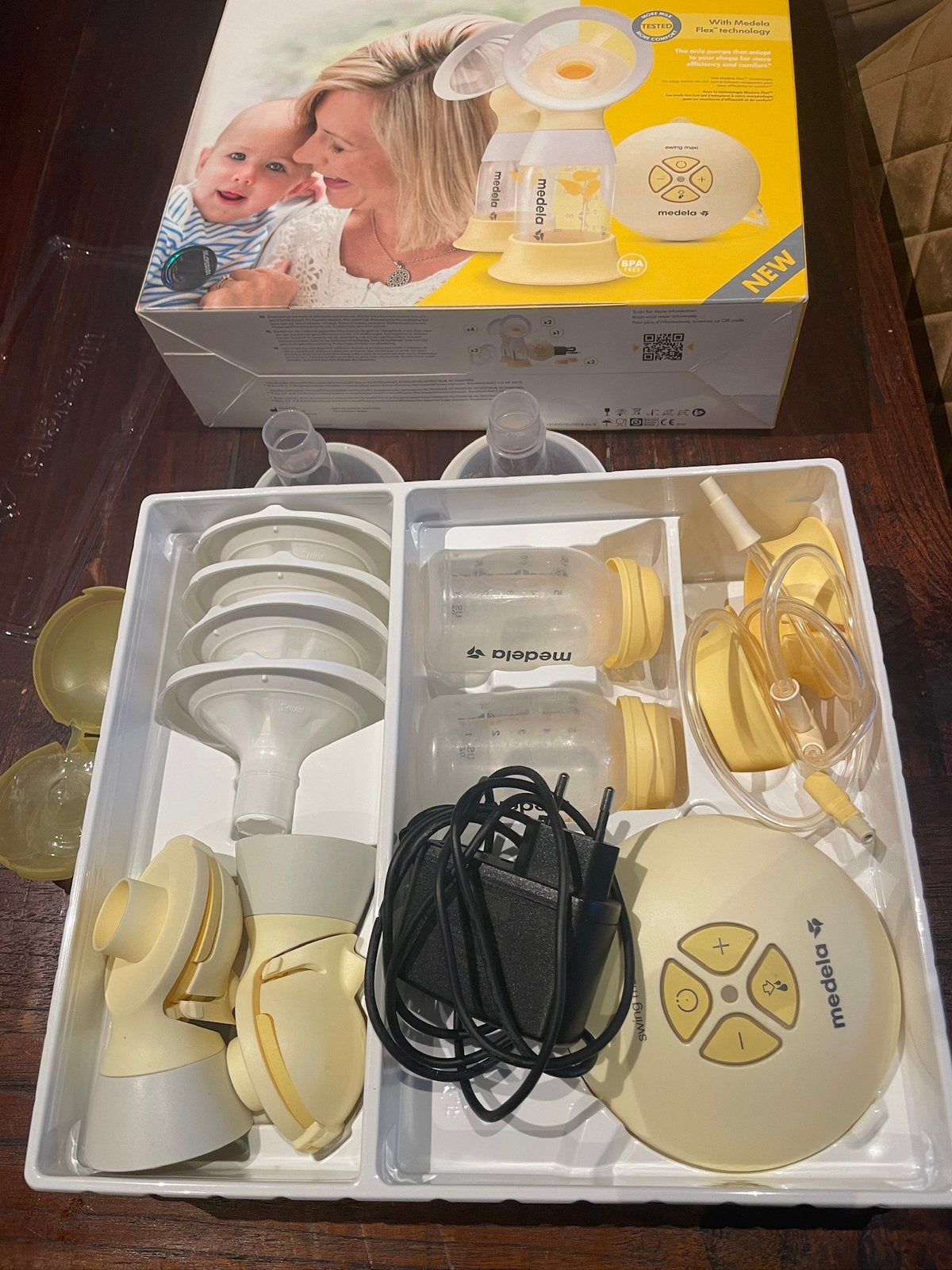 Medela swing maxi flex borstkolf, Kinderen en Baby's, Ophalen, Zo goed als nieuw, Borstkolf, Medela