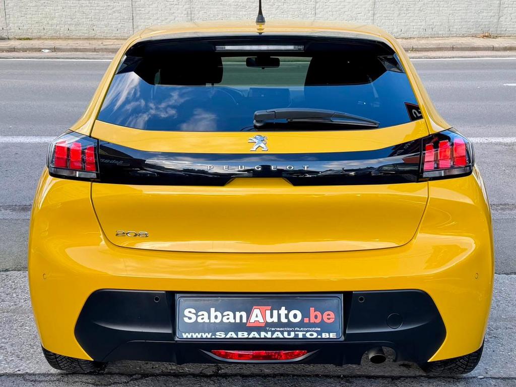 Peugeot 208 1.2i Essence Euro 6 D-Temp STYLE 11/2021, Autos, Achat, Euro 6, Entreprise, Jaune