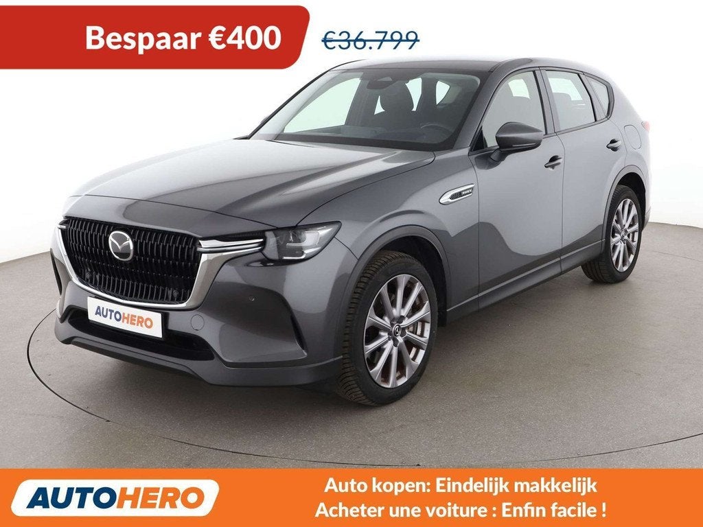Mazda CX-60 2.5 e-Skyactiv Plug-in Hybrid Exclusive-Line AWD, Autos, Achat, Euro 6, https://public.car-pass.be/vhr/b7519d91-fe70-443c-af09-c4fb3cafdc96