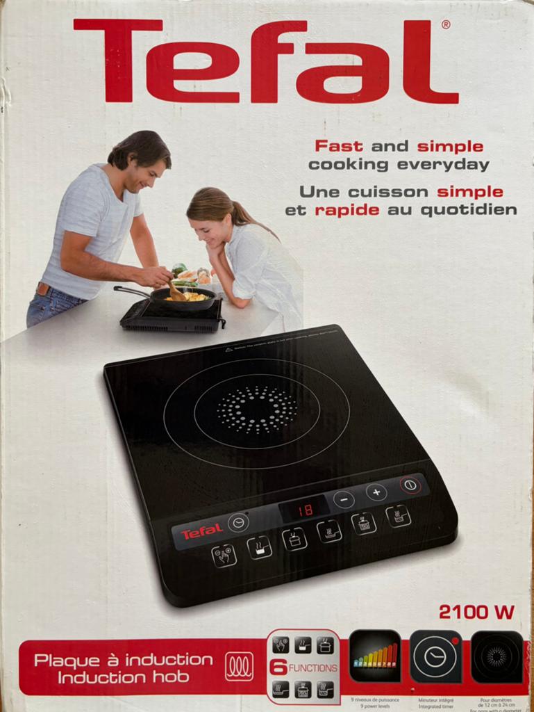 Cuisinière à induction Tefal IH2018 2100W, Enlèvement, Neuf, Autoportant, Induction
