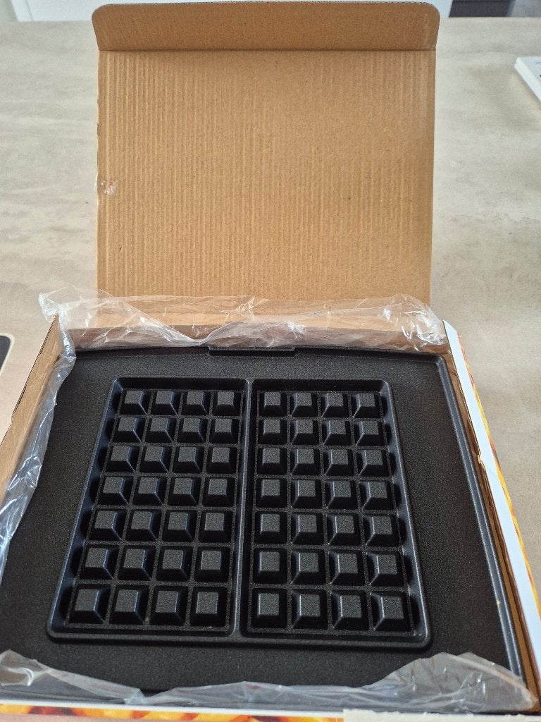 Wafelijzer platen, Elektronische apparatuur, Wafelijzers, Ophalen, Uitneembare platen, Zo goed als nieuw