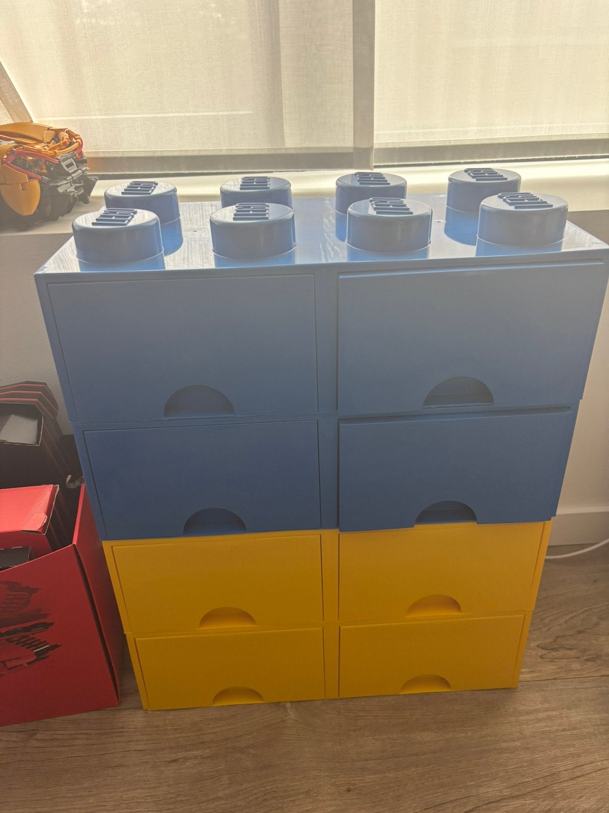 Lego opbergboxen, Ophalen of Verzenden, Zo goed als nieuw