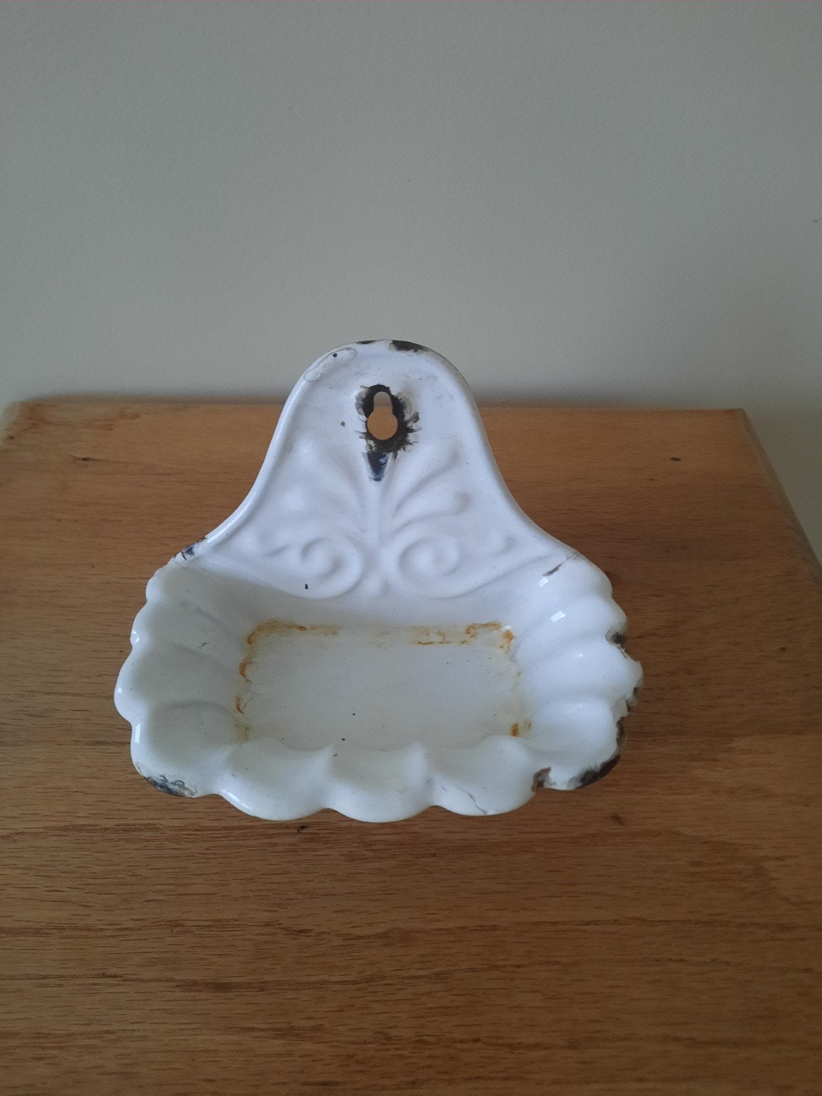 emaille zeepbakje, Antiek en Kunst, Ophalen of Verzenden