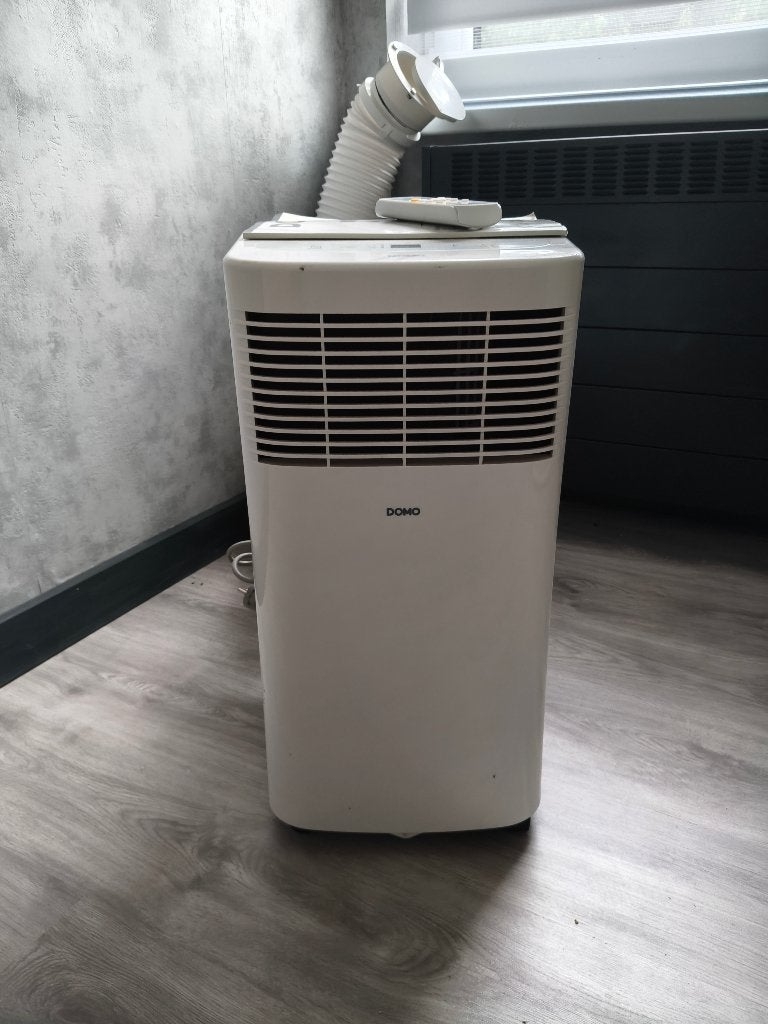 Mobiele airco, Ophalen, Gebruikt, Koelen en Ontvochtigen, Afstandsbediening