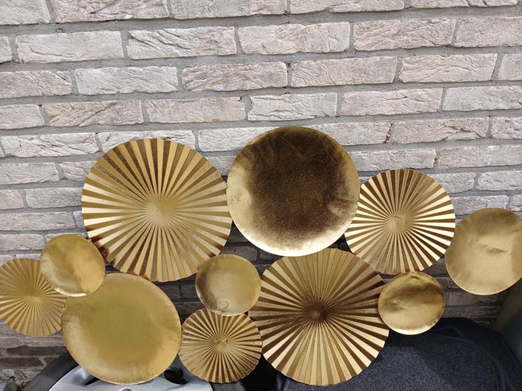 Sierlijke muurdecoratie als gouden planeten, Huis en Inrichting, Woonaccessoires | Wanddecoraties, Ophalen