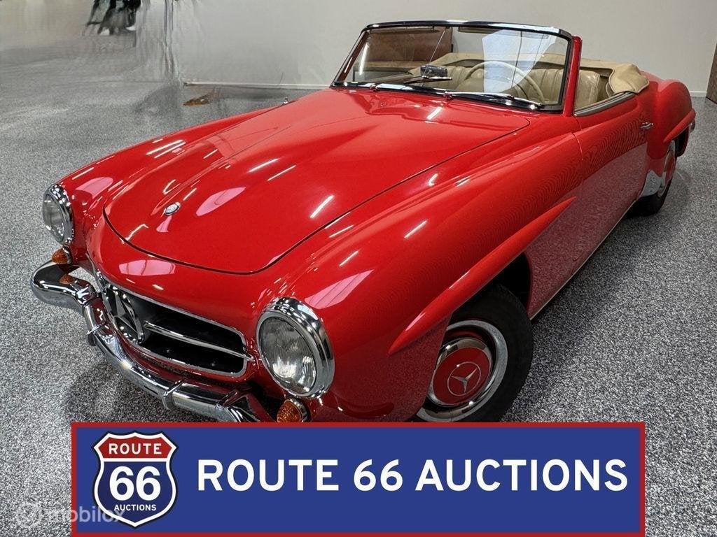 Mercedes-Benz 190SL | 1962 | Route 66 Auctions, Achat, Entreprise, Boîte manuelle, Autre carrosserie