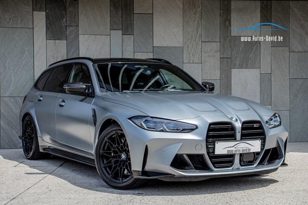 BMW M3 Competition M xDrive Touring 3.0i 510PK LICHTE VRACHT, Autos, BMW, Cuir, Argent ou Gris, Achat, 375 kW