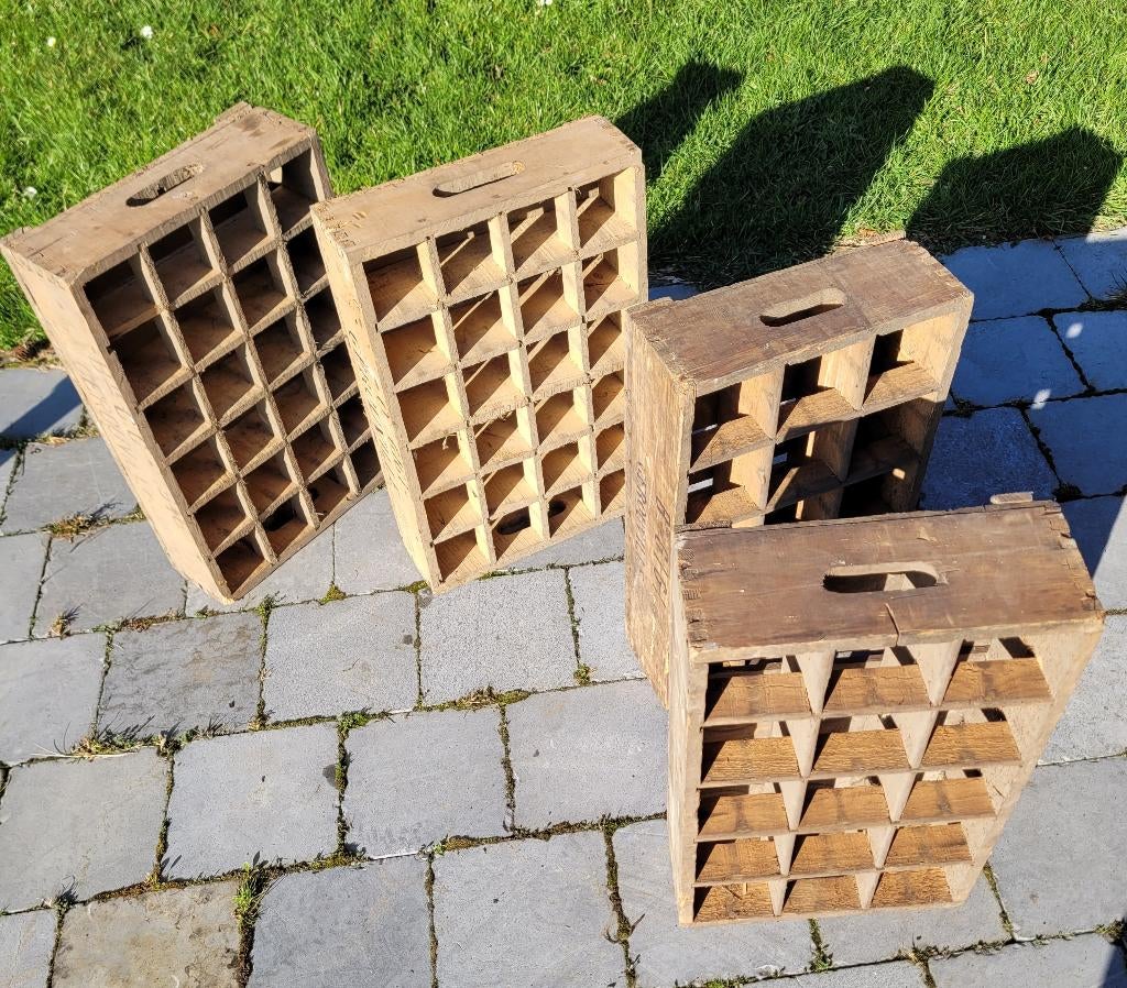 Anciens casiers bois brasserie GIGI, Enlèvement ou Envoi, Utilisé
