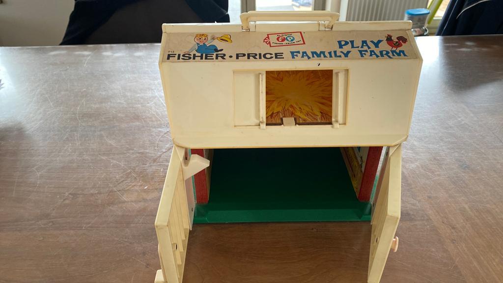 Vintage boerderij ficher price.   2/2. Heb er 2 te koop, Ophalen, Gebruikt