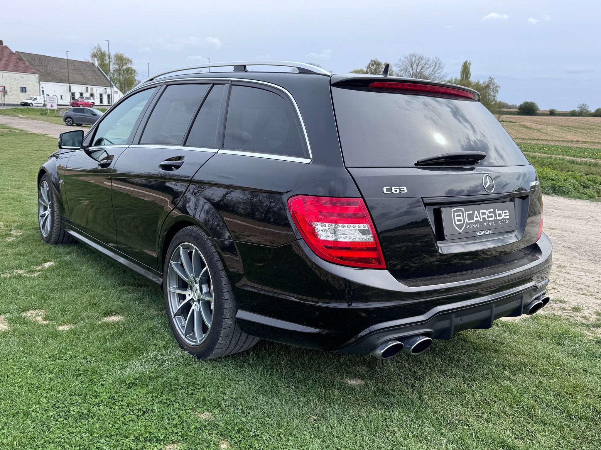 Mercedes-Benz C-Klasse 63 AMG C 63 AMG SPEEDSHIFT LICHTEVRAC, Auto's, Euro 5, Achterwielaandrijving, Gebruikt, Zwart