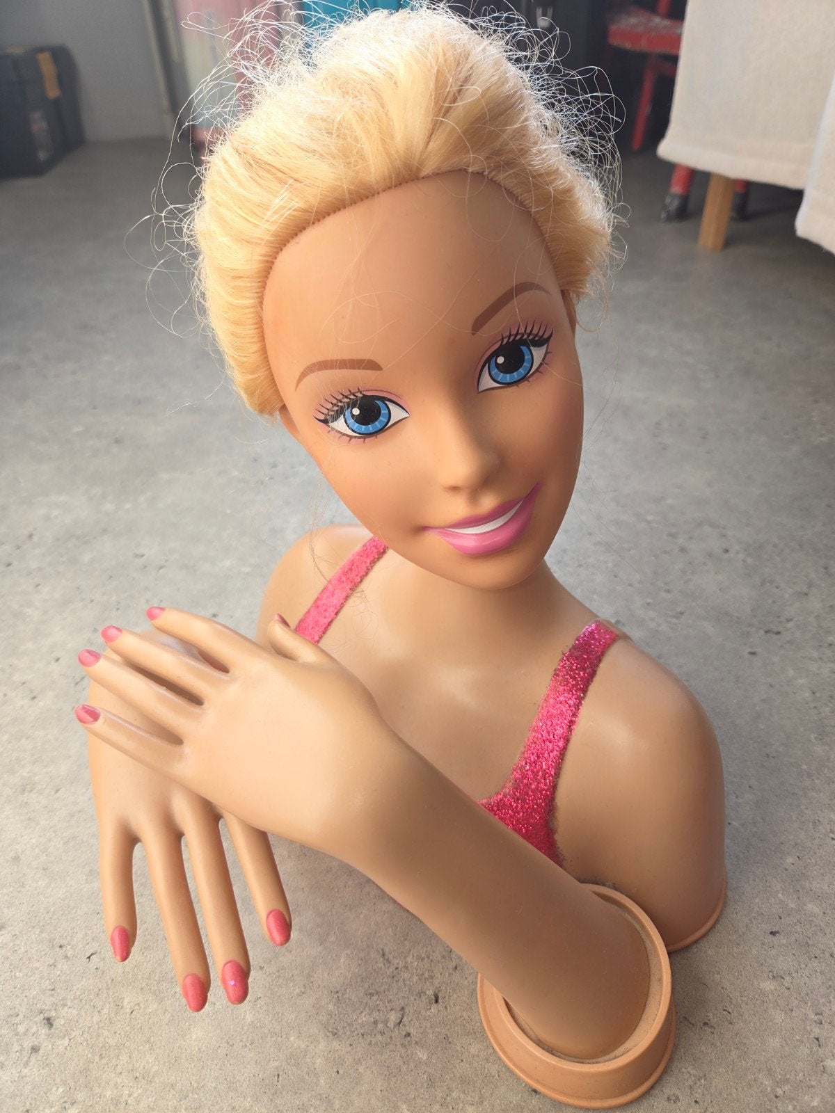 Barbie à coiffer, Ophalen, Gebruikt, Pop