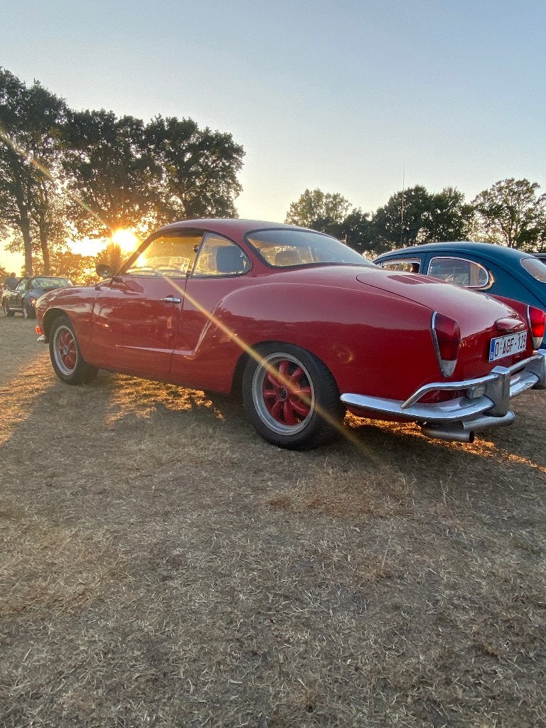 VW karmann ghia 1970 goede staat, Auto's, Zwart, Volkswagen, Handgeschakeld, Particulier