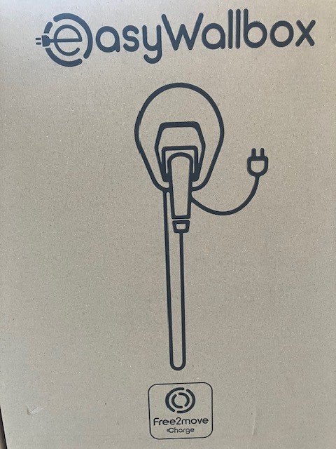 EASY WALLBOX FREE2MOVE  NIEUW - NIET GEBRUIKT, Autos : Divers, Enlèvement, Neuf, Borne de recharge et Câble de charge