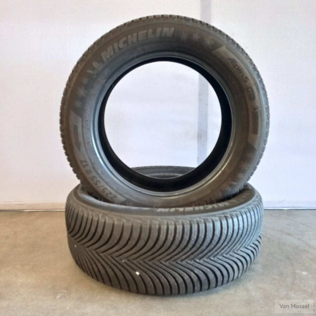 Michelin Alpin 5 225/55/R17 97H, Autos : Pièces & Accessoires, Pneus & Jantes, Pneus hiver, Véhicule de tourisme, -, Utilisé