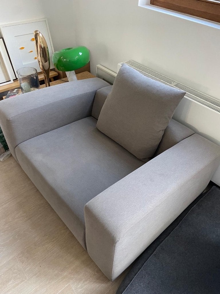 Ensemble canapé fauteuil molteni, Maison & Meubles, Enlèvement, Utilisé, Tissus, Design