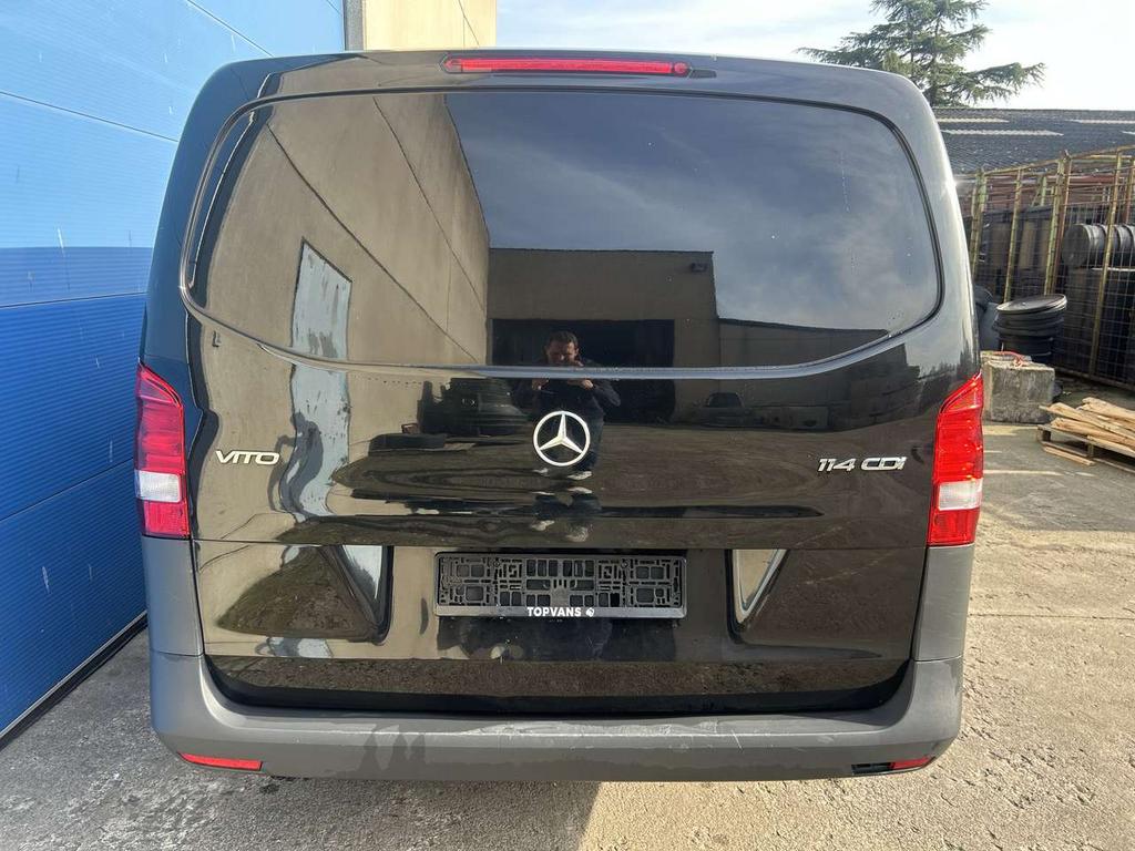 Mercedes-Benz Vito 114 CDi Automaat (€18.174 ex btw ) Camera, Auto's, Zwart, Mercedes-Benz, Bedrijf, Diesel