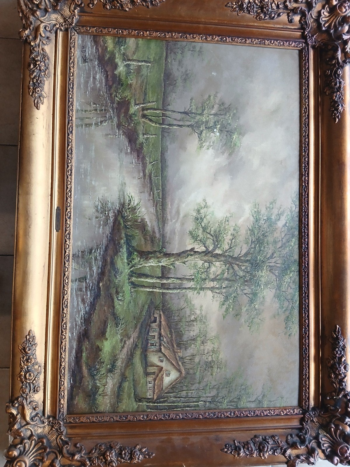 Landschap, Antiek en Kunst, Ophalen, Landschap