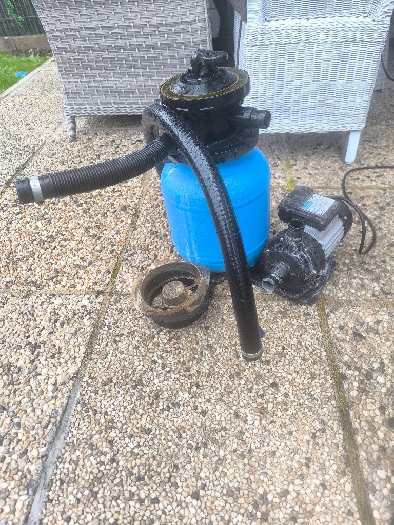 Waterland filterpomp 200W, Ophalen, Gebruikt, Zwembadpomp